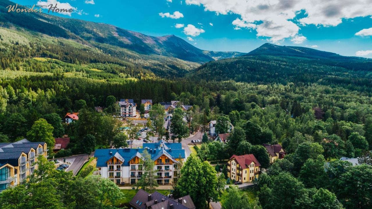 Wonder Home - Apartamenty Z Widokami I Blisko Szlakow - W Spokojnej Czesci Karpacza Kültér fotó
